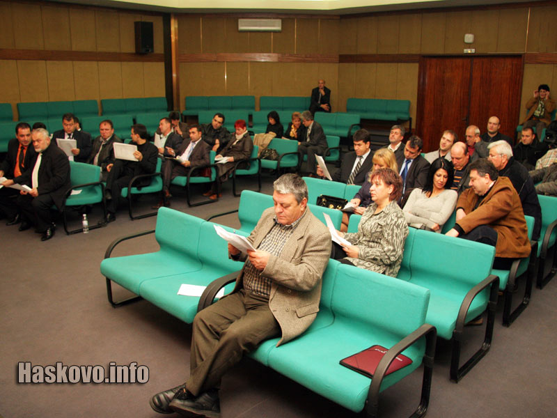 Сесия на общински съвет Хасково