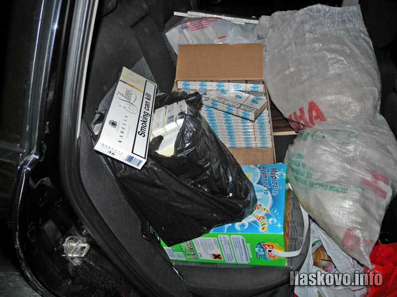 Заловените цигари