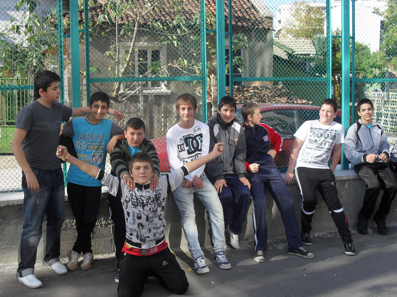 Ученици от училището