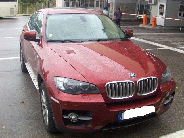 Една от колите, обявени за издирване