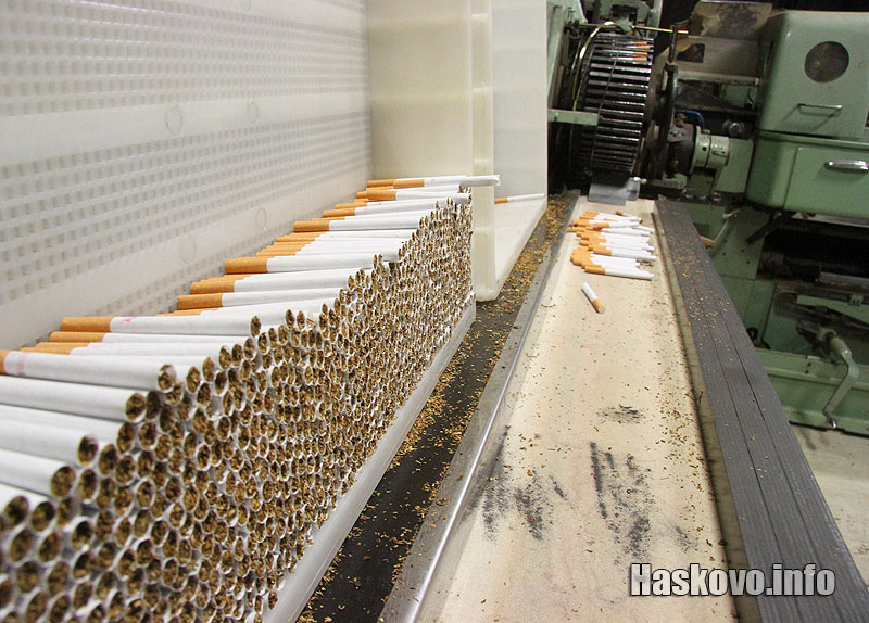 Разбита фабрика за цигари