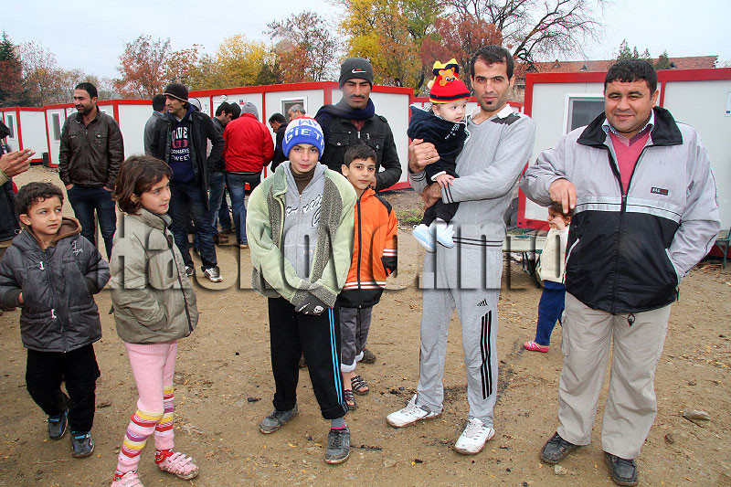 Бежанският център в Харманли