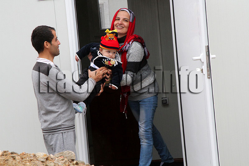 Бежанският център в Харманли