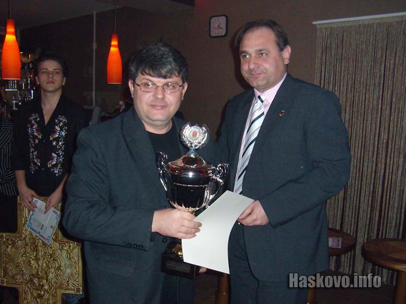 Здравко Узунов взе наградата на ПФК Хасково