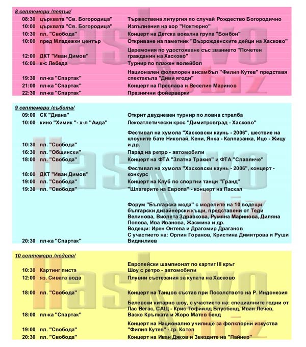 Дни на Хасково