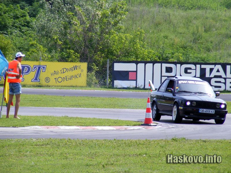 Състезанието по дрифт край Хасково