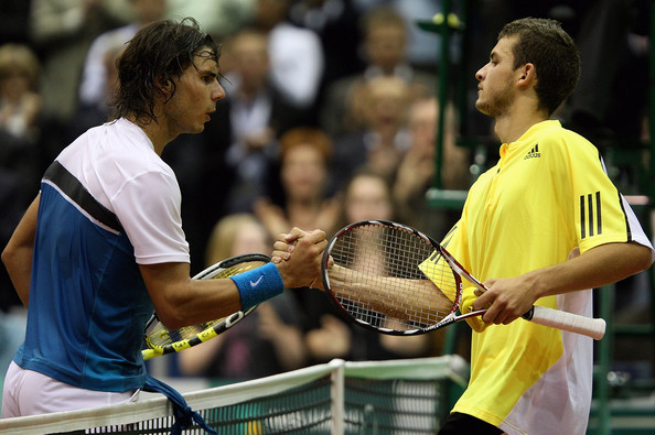 Григор Димитров с Надал, Снимка: Тенис кафе