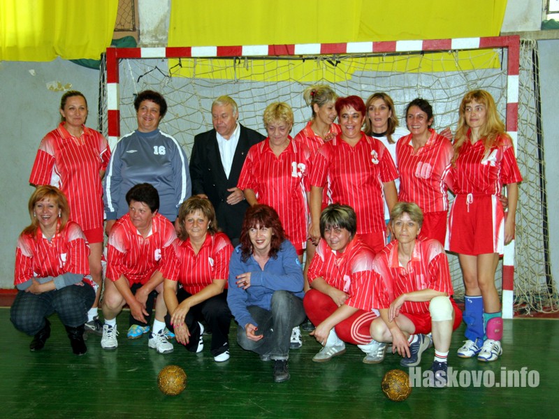 Отборът на хасковските ветерани