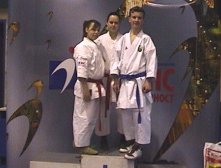 Тримата медалисти