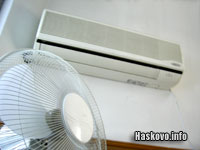 Вентилатор и климатик