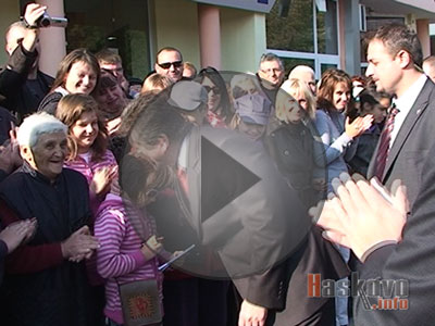 Президентът в Харманли