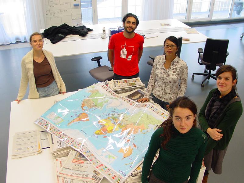 Част от екипа на филма