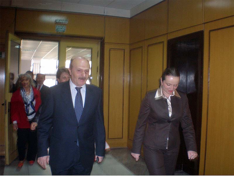 Райна Йовчева и Нусрет Мироглу