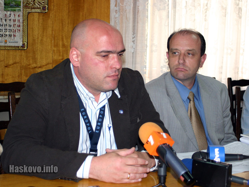 Явор Колев и районният прокурор Иван Стоянов