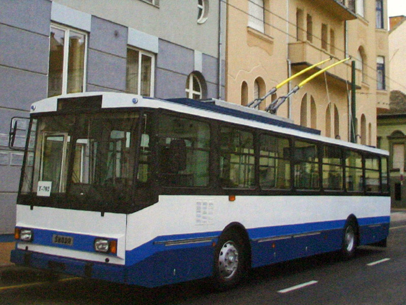 Единият от новите тролеи