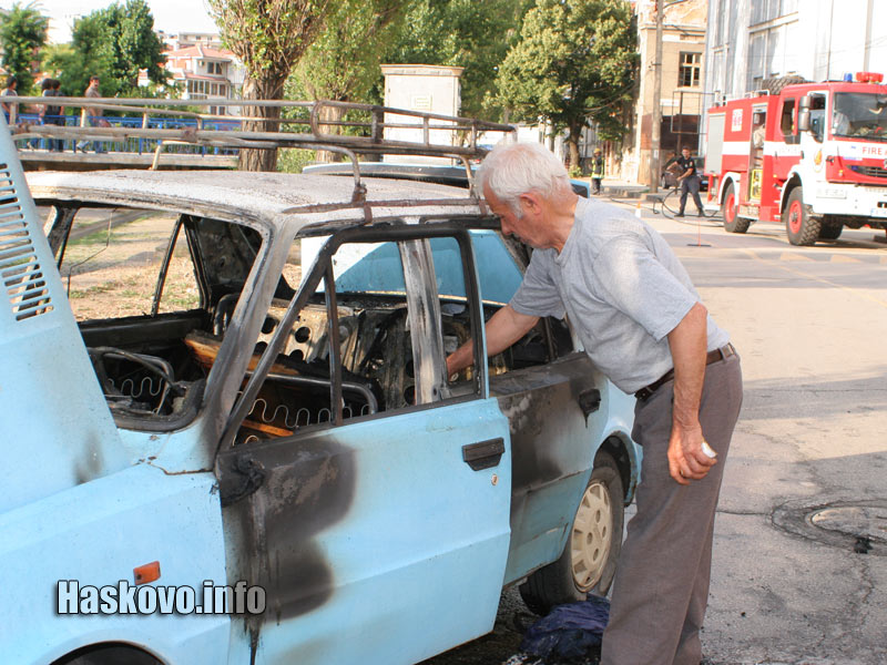 Шофьорът на колата