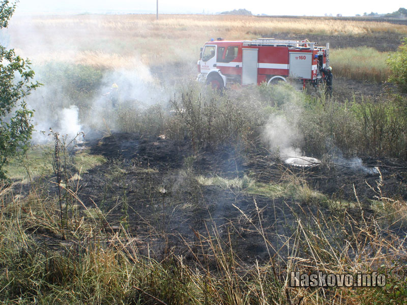 Пожар в нива