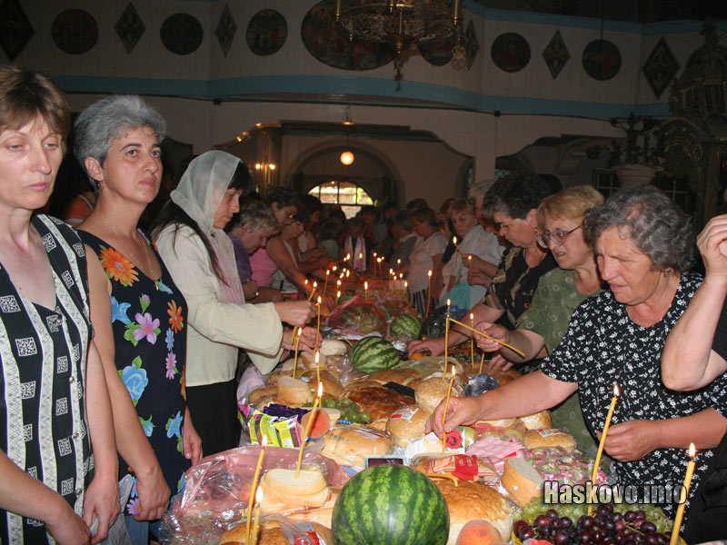 В църквата В църквата