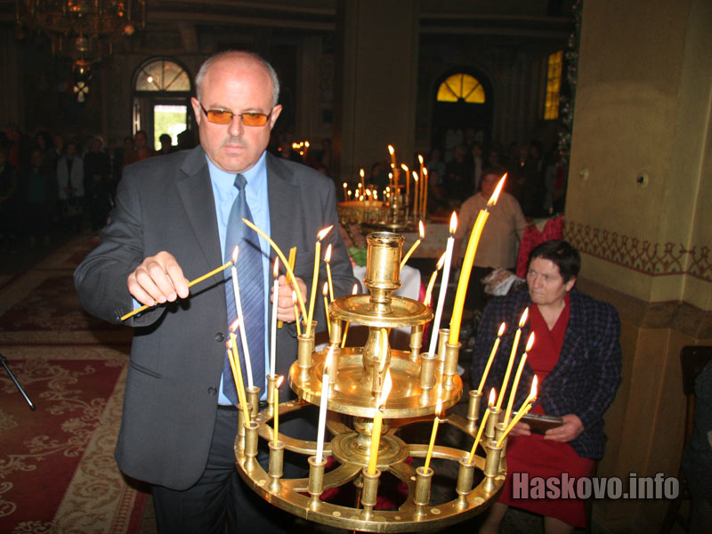 Кметът на Харманли Михаил Лисков Кметът на Харманли Михаил Лисков