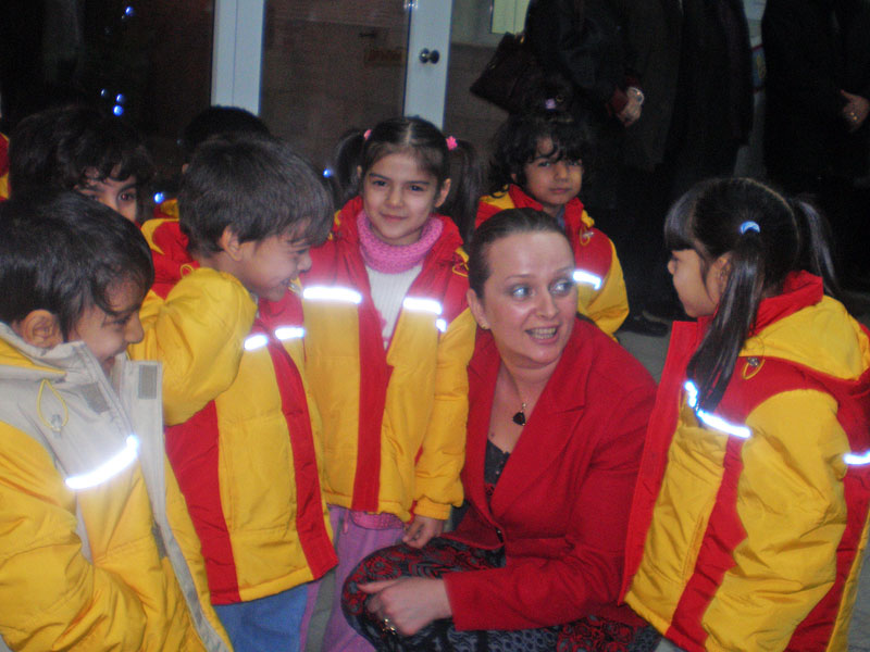 Райна Йовчева с децата