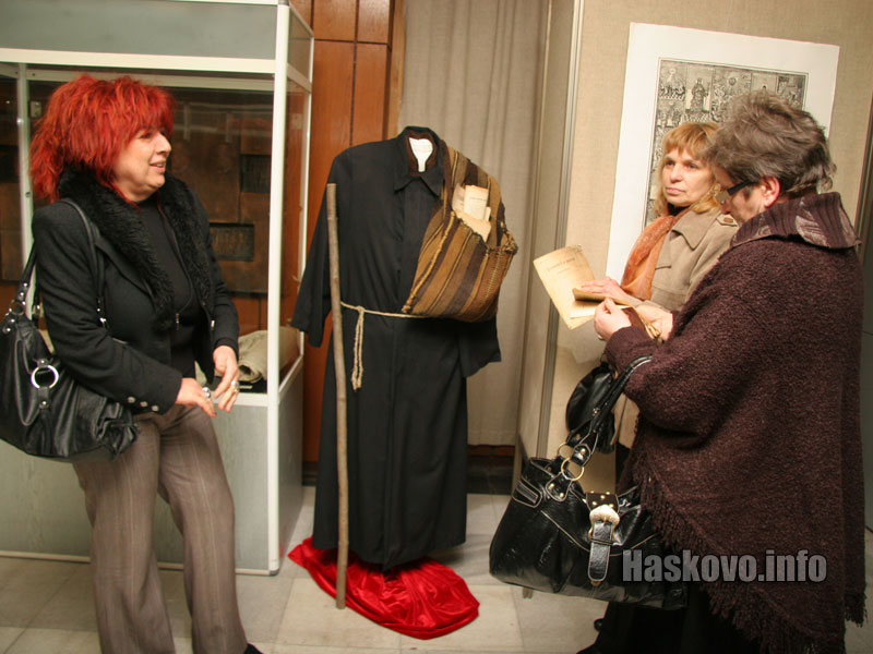 Откриването на изложбата Откриването на изложбата