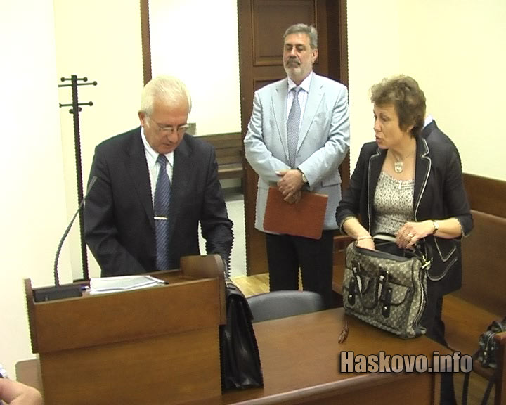 В съдебната зала