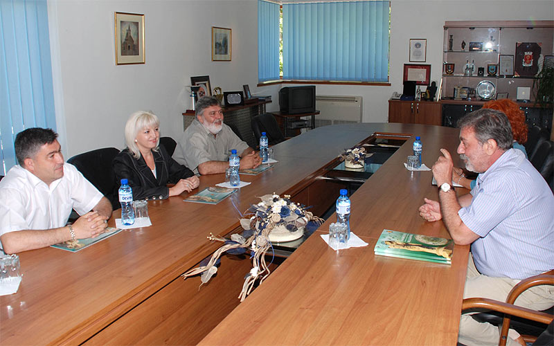 Срещата на Синята коалиция с кмета Георги Иванов