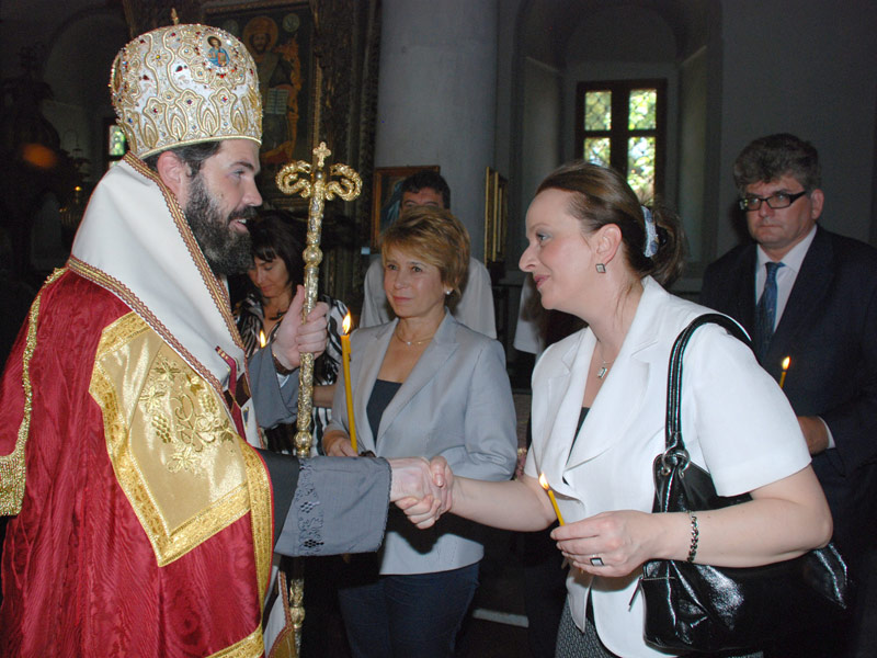 Литургията отслужи Константийския епископ Антоний