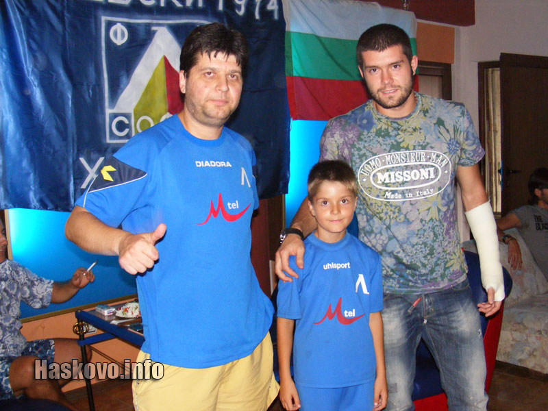 Илиян и Светльо Петрови с Божидар Митрев