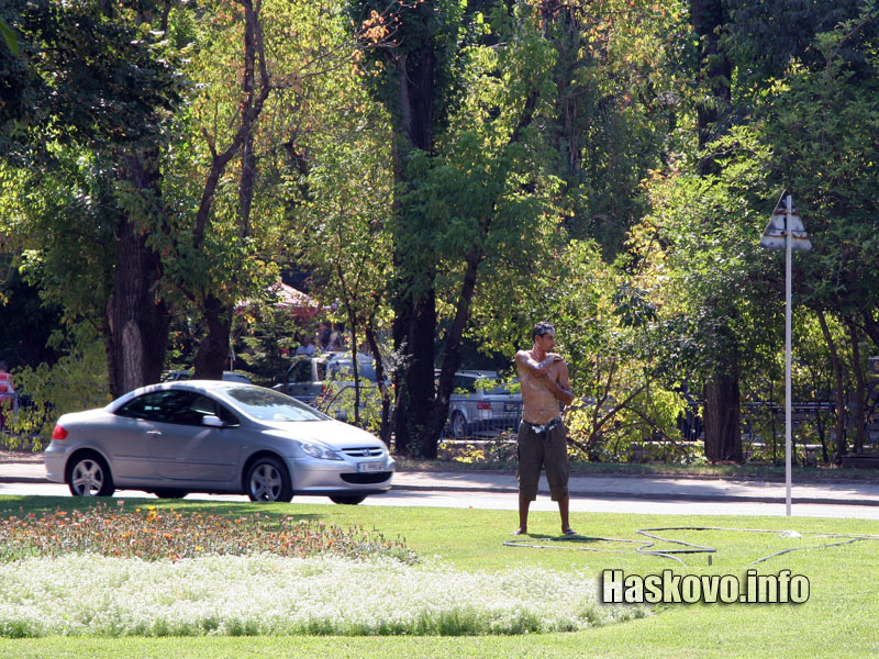 Баня в градинката