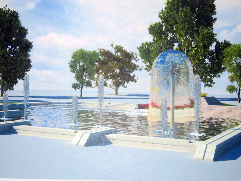 Проектът за градския фонтан