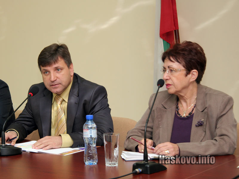 Областният управител Румен Данев и зам.-министър Евдокия Манева