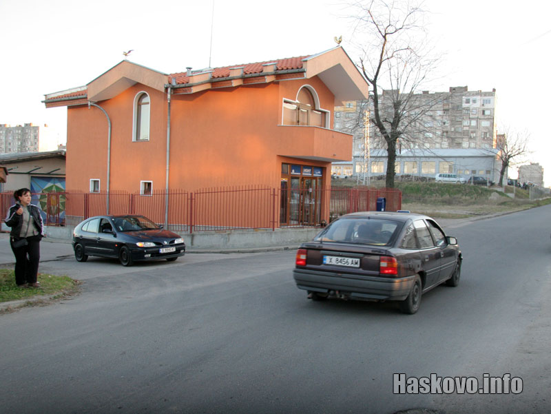 Мястото, където е станала катастрофата