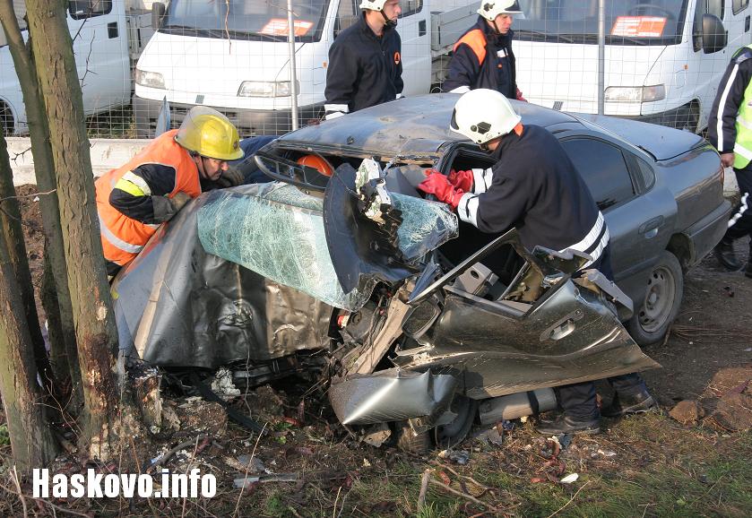 Катастрофата на пътя Димитровград - Хасково