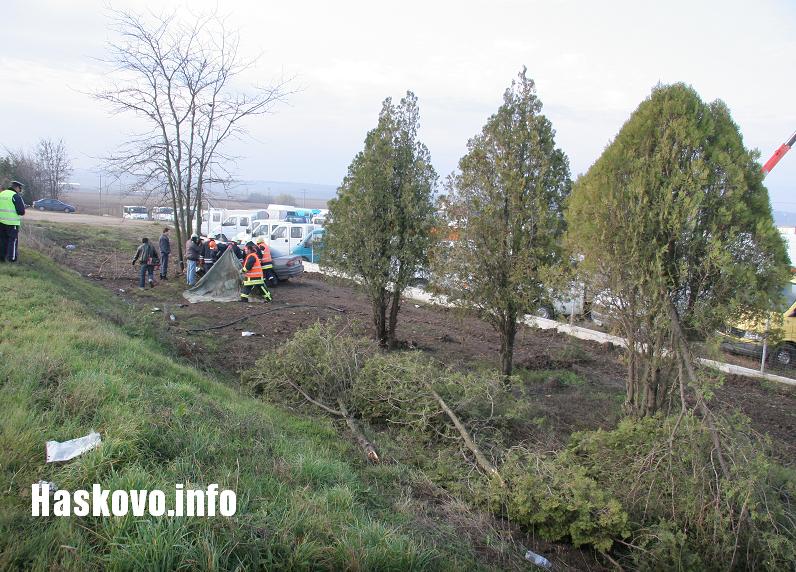 Катастрофата на пътя Димитровград - Хасково