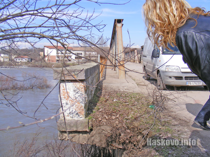Така изглежда моста до Скобелево, архив