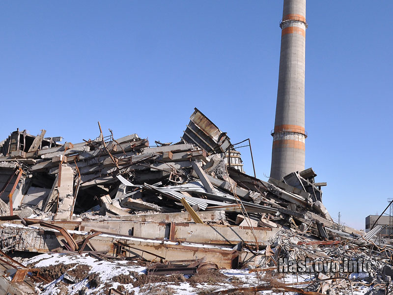 Останките от сградата