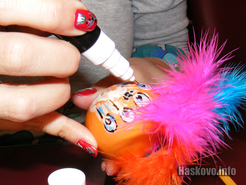 Рисуването на яйцата