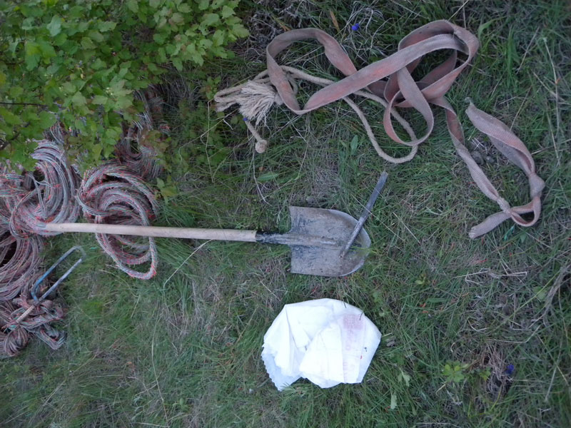 Спипаното количество кабел