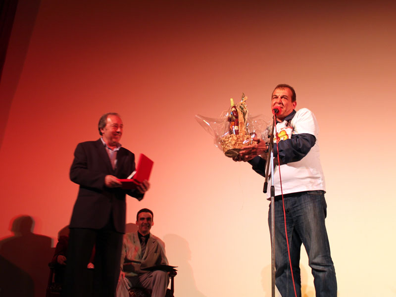 Янко Митев на сцената