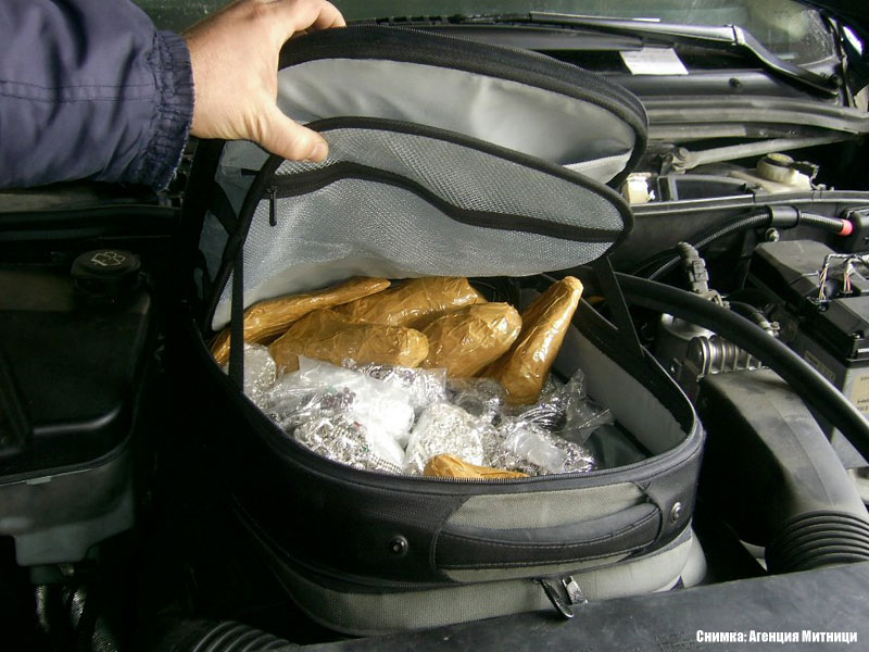 Тайникът, където е било укрито среброто