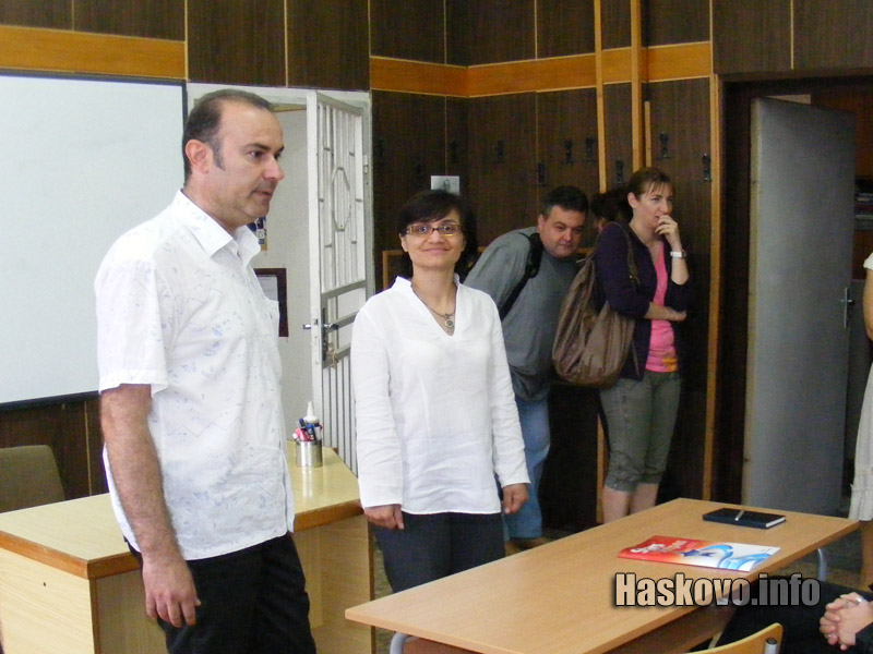 Тихомир Праков и Еви Катепти