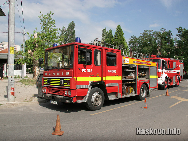 Две пожарни се отзоваха на сигнрала за пожар