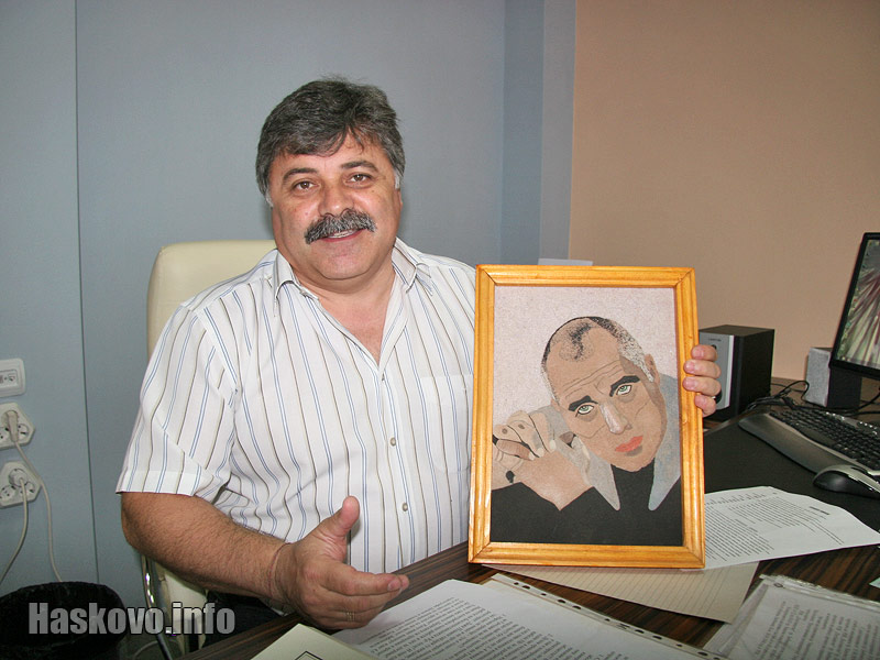 Иван Петров с картината