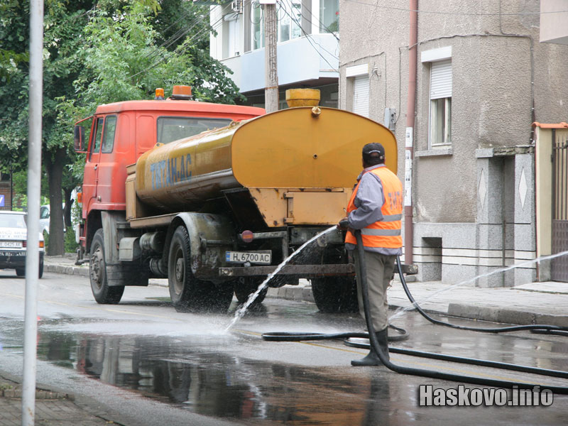 Миенето на улица Добруджа