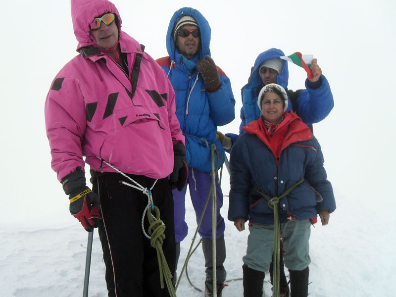 Хасковските алпинисти на Мон Блан