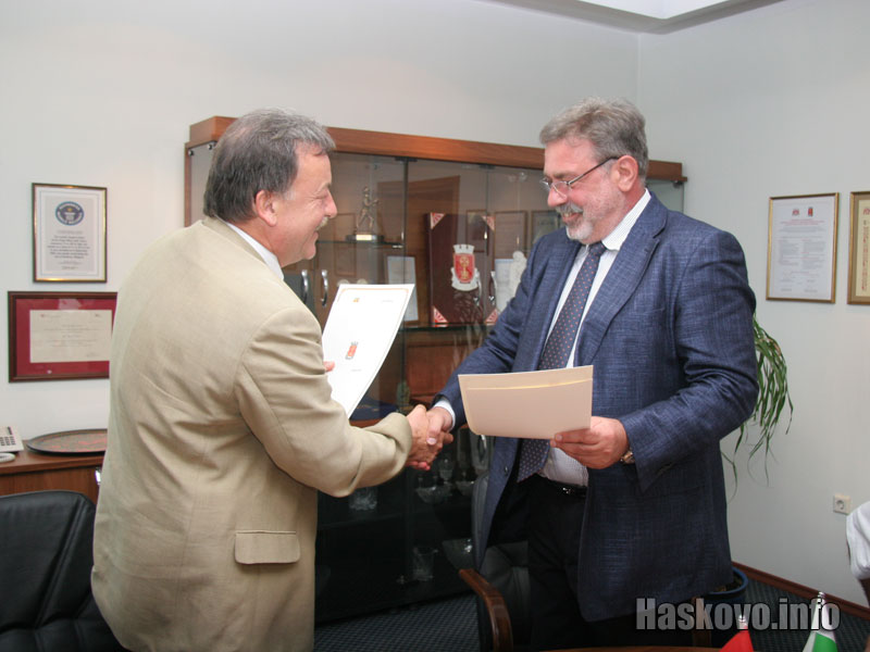 Гералд Райзингер и Георги Иванова