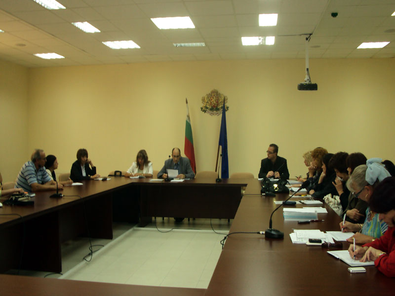 Заседанието на комисията