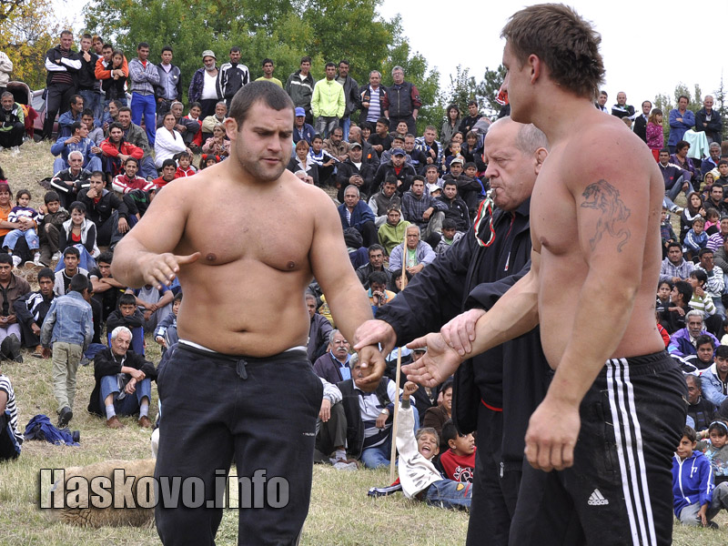 Димитър Кумчев (в ляво)