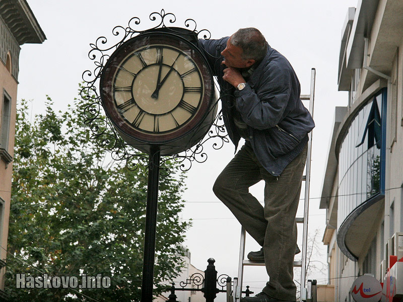 Сверяването на часовниците